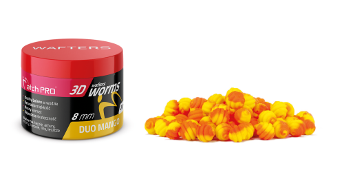 MatchPro 3D Worms Wafters Duo Mango 8mm 25g