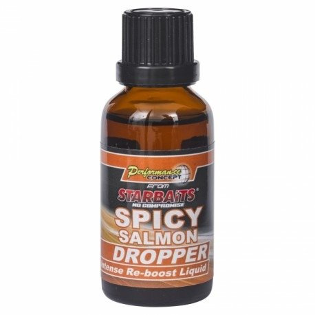 Starbaits Dropper Spicy Salmon 30ml