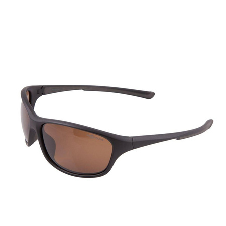 Korda Sunglasses Wraps Matt Black Frame Brown Lens