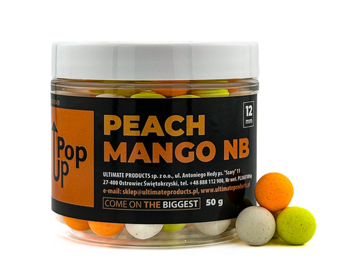 Ultimate Products Peach Mango NB Pop Up 12mm
