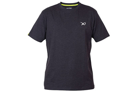 Matrix Minimal Black Marl T-shirt