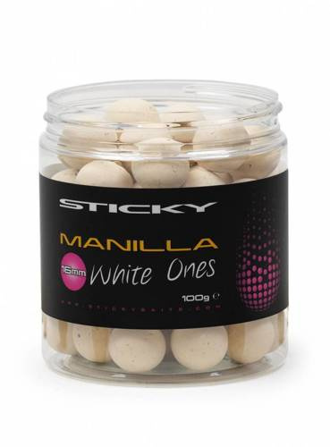 Sticky Baits Manilla White Ones Pop Ups 14mm
