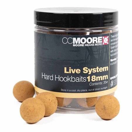 CC Moore Live System Hard Hookbaits 18mm