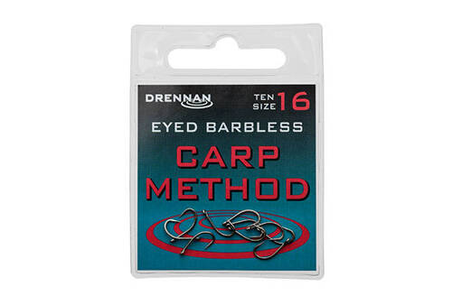 Drennan Eyed Barbless Carp Method size 12