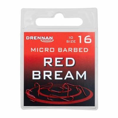 Drennan Micro Barbed Red Bream size 18