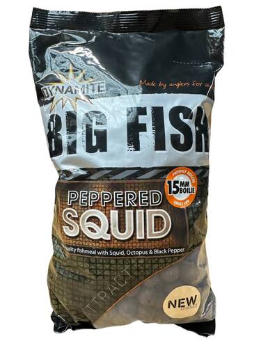 Dynamite Baits Peppered Squid 15mm 1kg