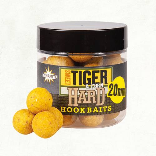 Dynamite Baits Sweet Tiger & Corn Hard Hookbaits 20mm