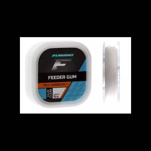 Flagman Accessory Feeder Gum Clear 0.8mm 10m FGC0810