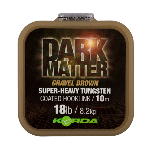 Korda Dark Matter Tungsten Coated Braid Brown 25lb 10m