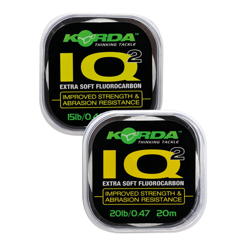 Korda IQ2 Extra Soft Fluorocarbon 12lb