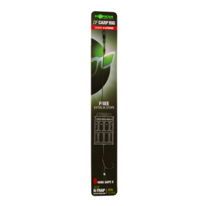 Korda N-Trap DF Rig Wide Gape 6 Barbed