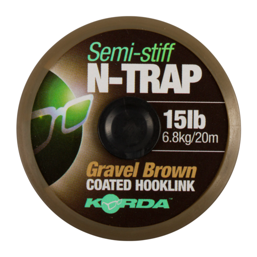 Korda N-Trap Semi Stiff 20lb Weedy Green