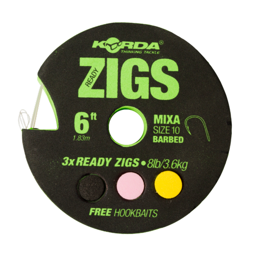 Korda Ready Zigs 10' (300cm) size 10