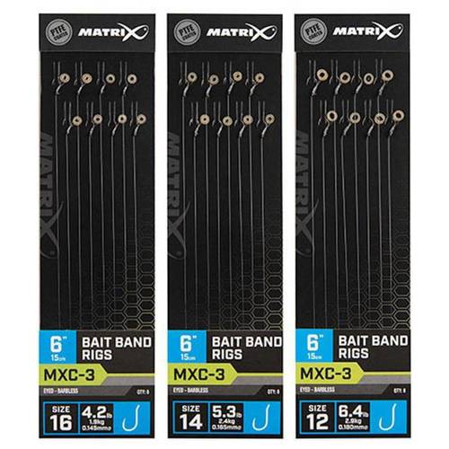 Matrix MXC-3 Bait Band Rigs 15 cm rozmiar 12