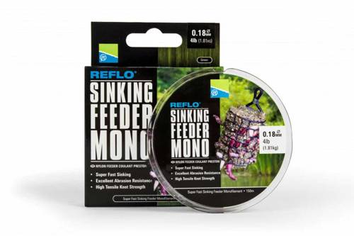 Preston Reflo Sinking Feeder Mono 0.18 150m