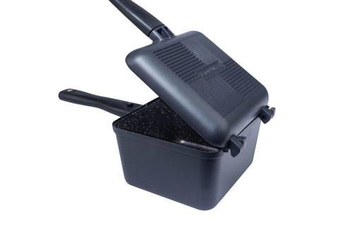 RidgeMonkey Connect Deep Pan & Griddle Granite Edition