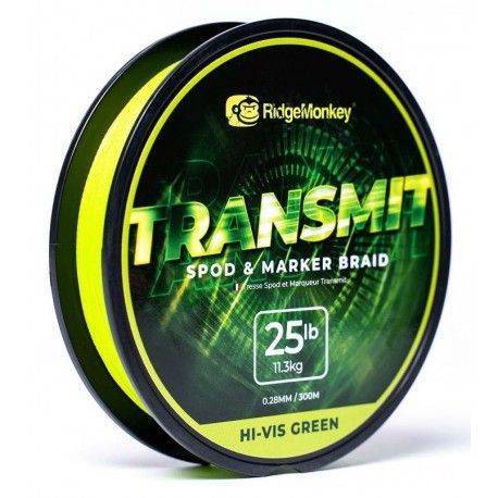 RidgeMonkey Transmit Spod & Marker Braid 25lb 0.28mm 300m