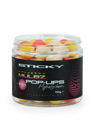 Sticky Baits Mulbz Fluoro Pop Ups 16mm