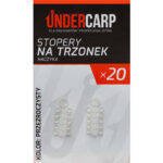 Undercarp Stopery na trzonek haczyka przeźroczyste