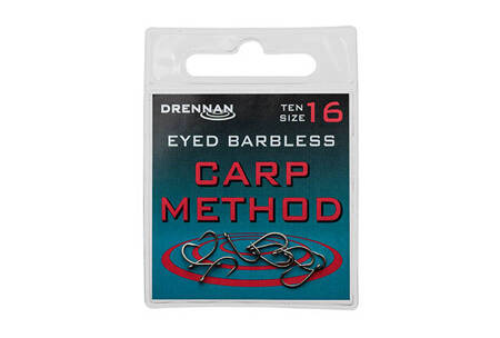 Drennan Eyed Barbless Carp Method size 8