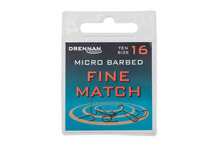 Drennan Micro Barbed Fine Match size 16