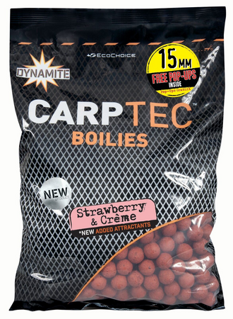 Dynamite Baits Carptec Strawberry Cream 20mm 1.8kg