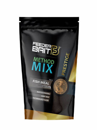Feeder Bait Prestige Method Mix Fishmeal Dark Natural 800g