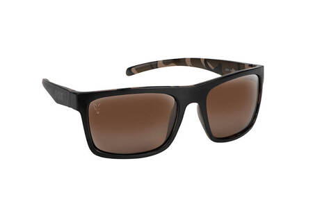 Fox Avius Wraps Black Camo Lenses Brown Polarised