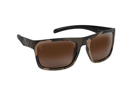 Fox Avius Wraps Camo Black Lenses Brown Polarised