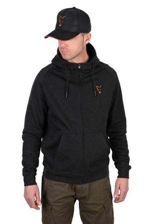 Fox Collection LW Hoody Black Orange