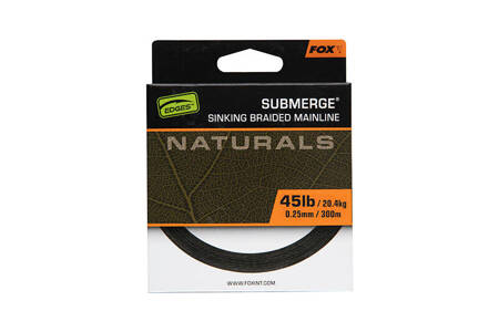 Fox EDGES Naturals Submerge 45lb 0.25mm 300m