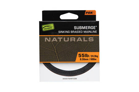 Fox EDGES Naturals Submerge 55lb 0.30mm 600m