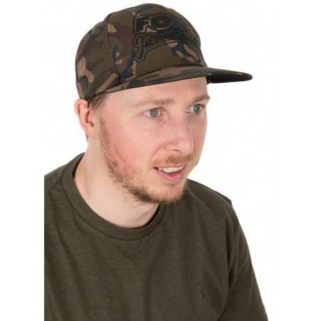 Fox Flat Peak Snapback Hat Camo