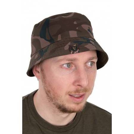 Fox Reversible Bucket Hat Camo Khaki