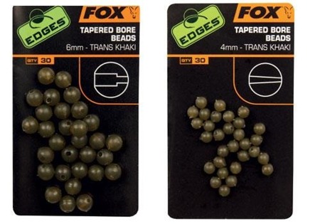 Fox Tapered Bore Beads
