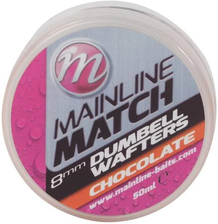 Mainline Match Orange Chocolate Dumbell Wafters 8mm  