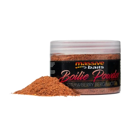 Massive Baits Boilie Powder Strawberry Bergamotta 300ml