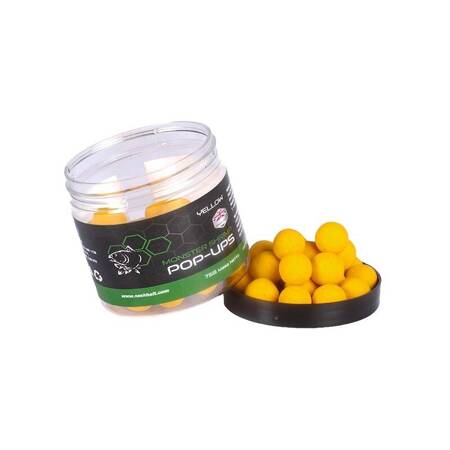 Nash Monster Shrimp Yellow Pop Ups 20mm