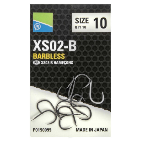 Preston XS02-B Hooks - 10