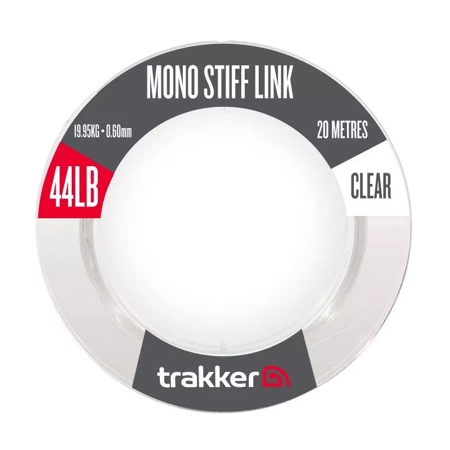 Trakker Mono Stiff Link Clear 44lb 0.60mm 20m